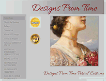 Tablet Screenshot of designsfromtime.com